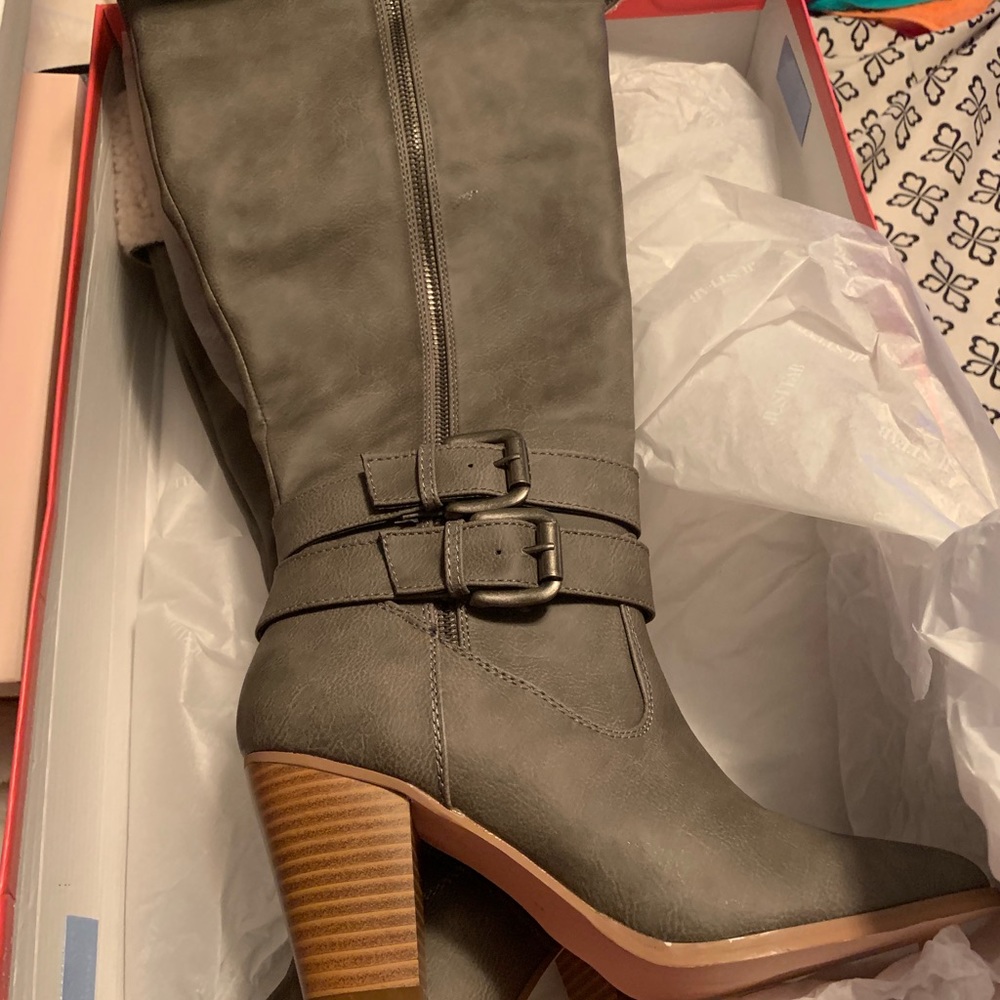 Knee high boots